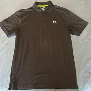 Under Armour Men's Black Golf Polo Shirt